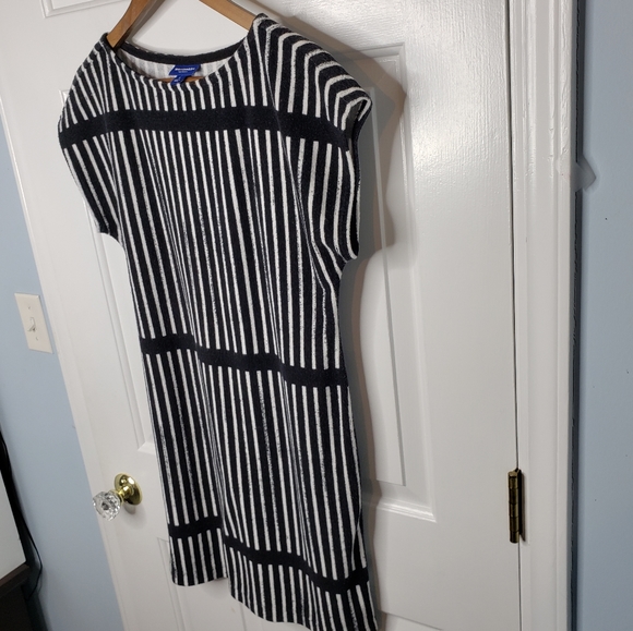 Marimekko Target terry texture tunic shift Beach cover-up dress - Picture 10 of 12